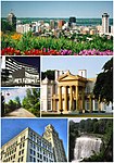 Collage of Tourist Spots in Hamilton, Ontario, Canada